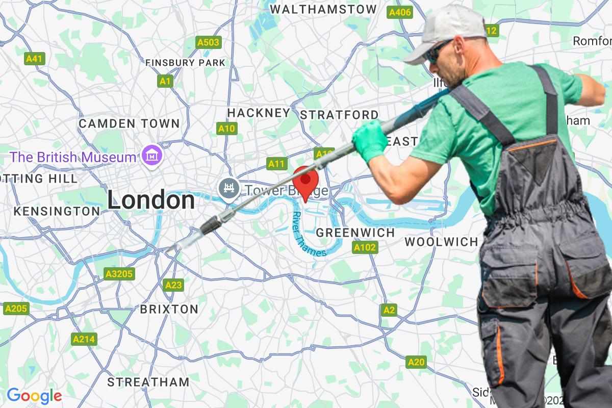 24-7 Pressure Washing Services  Canary Wharf
