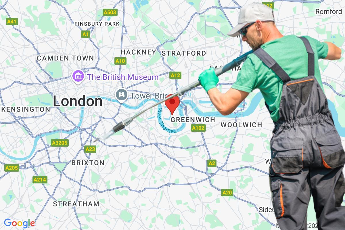 Superb Pressure Washing Isle of Dogs