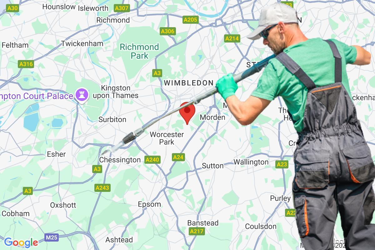 Expert Pressure Washing Lower Morden 