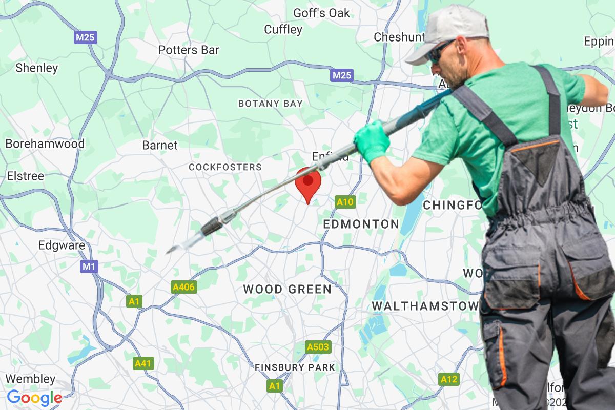 Winchmore Hill Jet Washing
